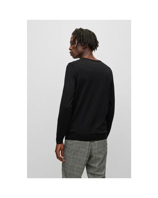 Boss Black Round-Neck Knitwear for men