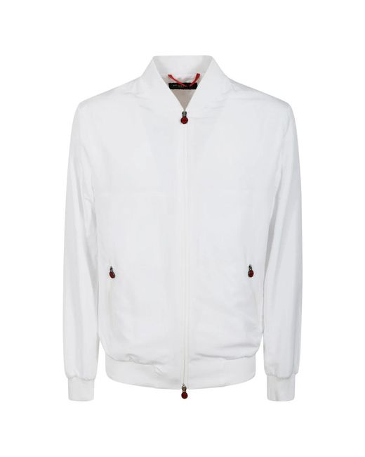 Bomber Jackets Kiton de hombre de color White
