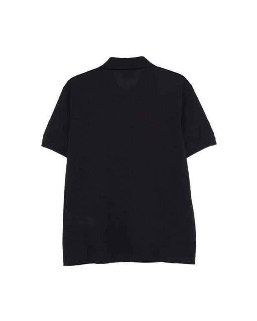 Emporio Armani Black Polo Shirts for men