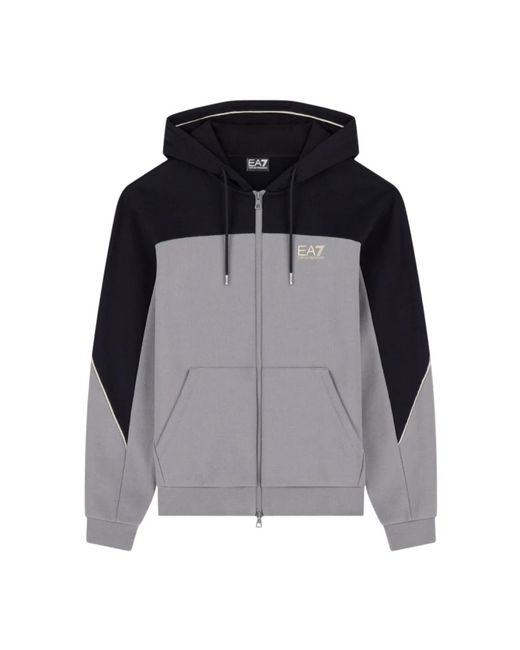 Zip-Throughs di EA7 in Gray da Uomo