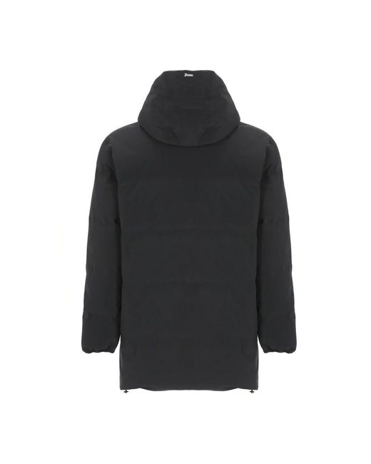 Herno Black Down Coats for men