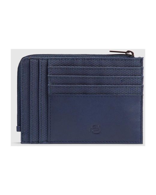 Piquadro Blue Wallets & Cardholders for men