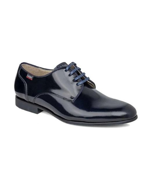 Callaghan Klassischer lederschuh in Blue für Herren