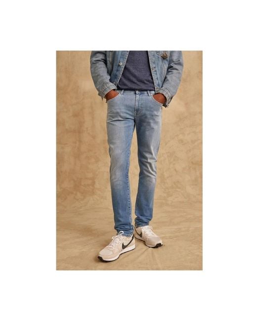 Roy Rogers Blue Slim Fit Jeans for men