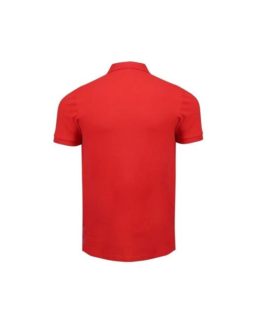 U.S. POLO ASSN. Polo piquet shirt in Red für Herren