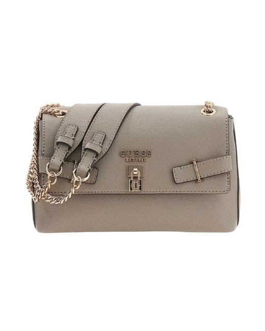 Guess Gray Shoulder Bags