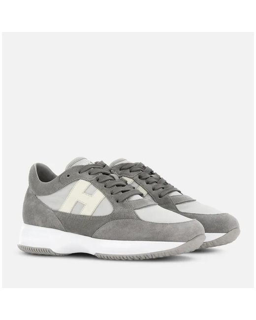 Hogan Interaktive Sneaker in Gray für Herren