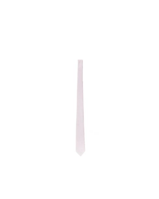 Tagliatore Accessoires ,Polyester Ties Ivory in het White voor heren