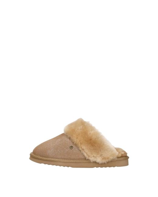 Slippers Warmbat en coloris Natural