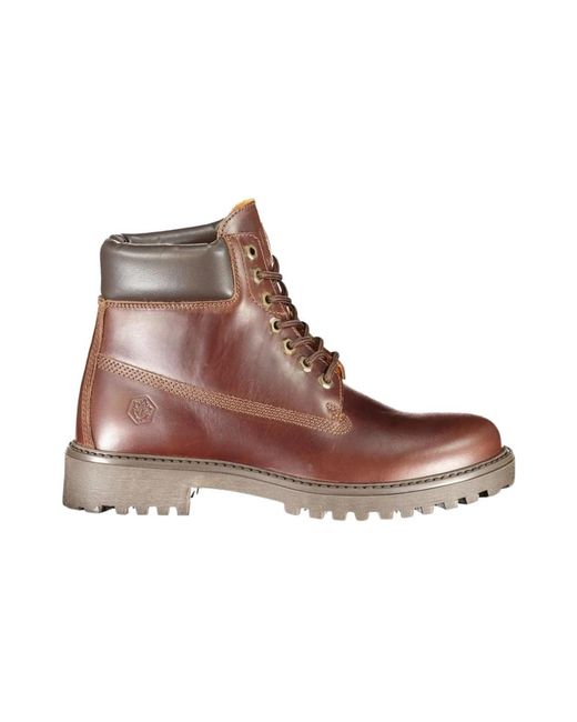 Lumberjack Brown Lace-Up Boots for men