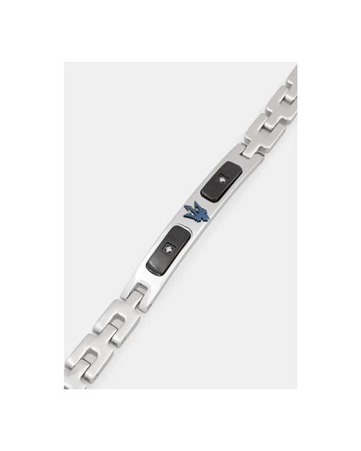 Maserati Brooches in Metallic für Herren