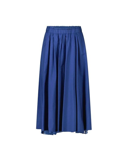 Kiltie Blue Midi Skirts