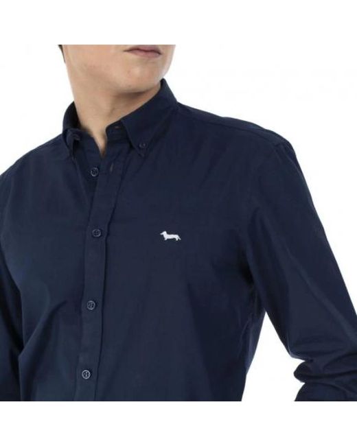 Harmont & Blaine Blue Casual Shirts for men