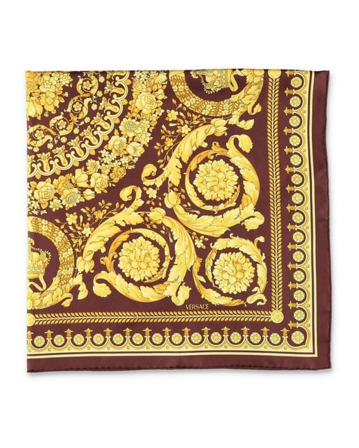 Versace Metallic Silky Scarves