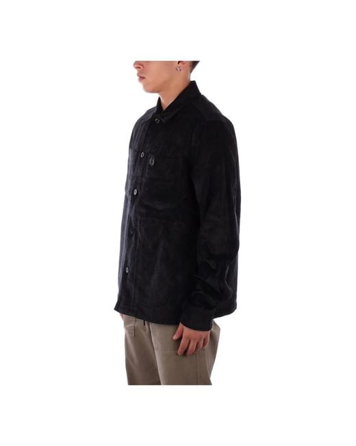 Fred Perry Black Light Jackets for men