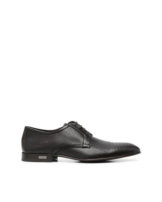 Casadei Black Dress Shoes for men