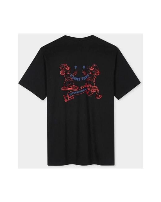Paul Smith Black T-Shirts for men