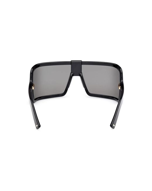 Tom Ford Gray Klassische quadratische sonnenbrille ft1118 01a