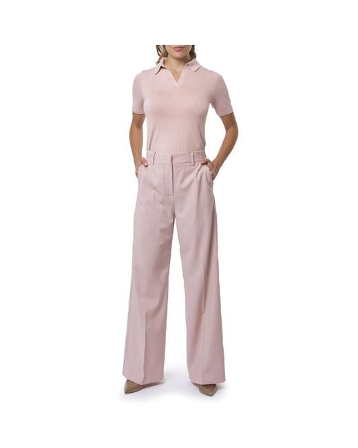Weekend by Maxmara Pink Wide Trousers