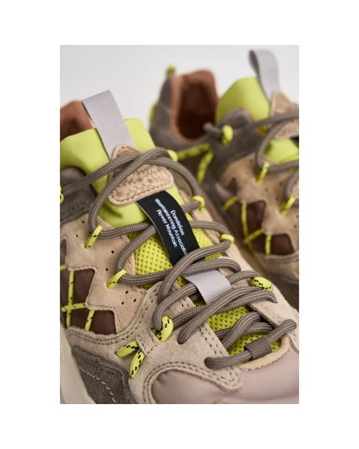 Flower Mountain Natural Sneakers for men