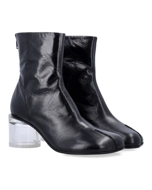 MM6 by Maison Margiela Black Heeled Boots