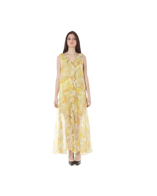 John Galliano Metallic Maxi Dresses