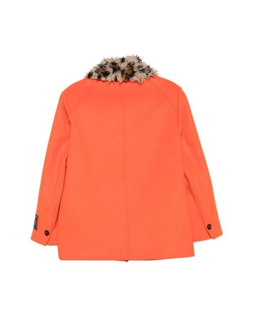 MSGM Orange Light Jackets