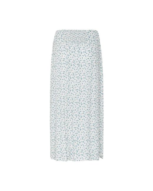 Mar De Margaritas Maxi Rok in het Gray