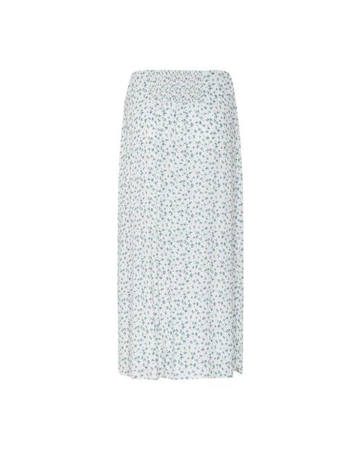Mar De Margaritas Gray Maxi Skirts