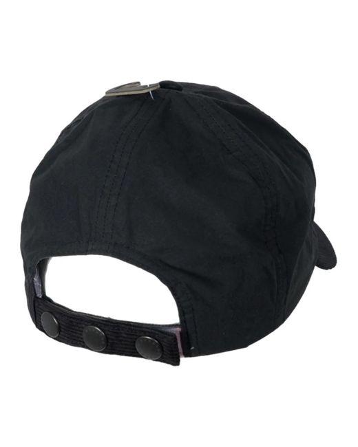 Barbour Black Transport Cap