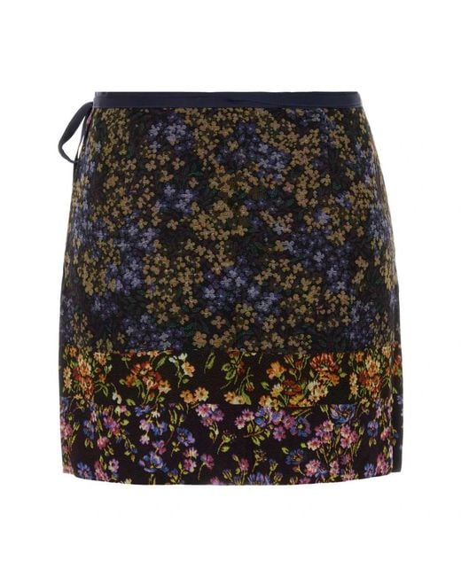 Dries Van Noten Black Short Skirts