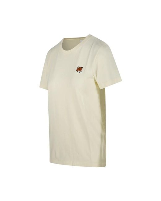 Maison Kitsuné Natural T-Shirts