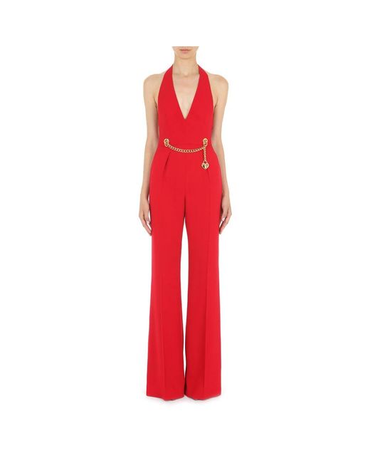 Moschino Red Jumpsuits