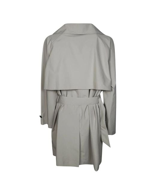Save The Duck Gray Trench Coats