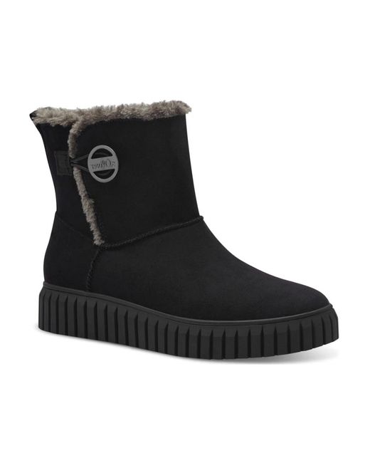 S.oliver Black Winter Boots