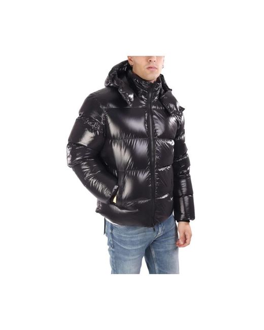 Moose Knuckles Black Winter Jackets for men