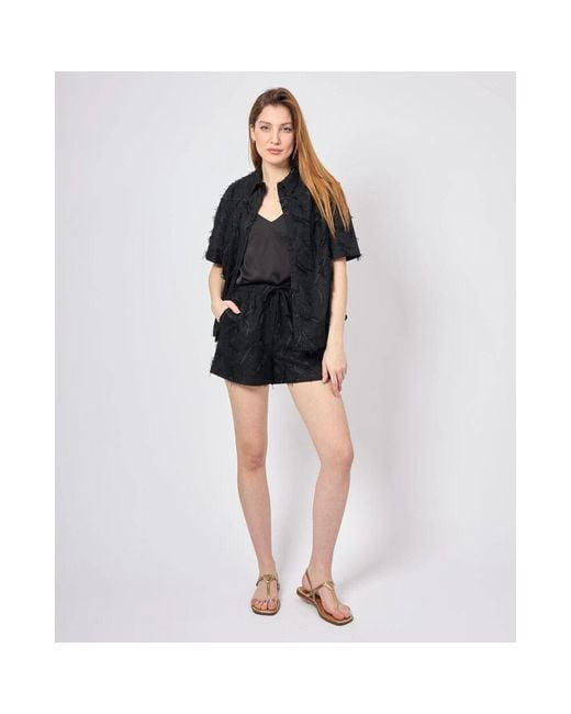 Short Shorts Silvian Heach de color Black