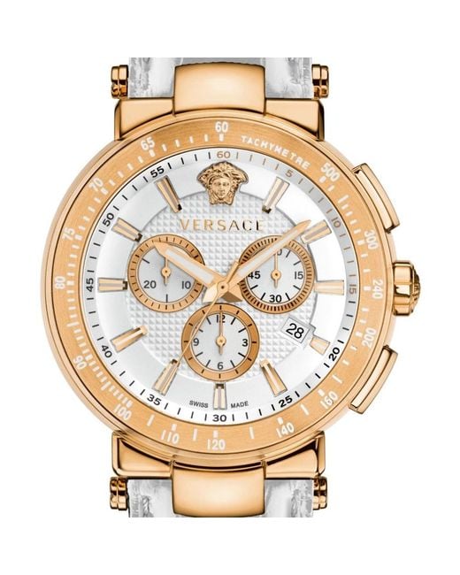 Versace Metallic Watches for men