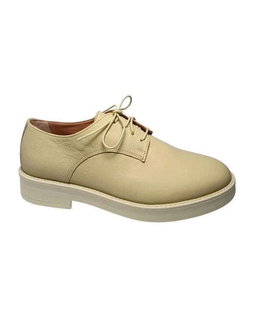 Pollini White Laced Shoes