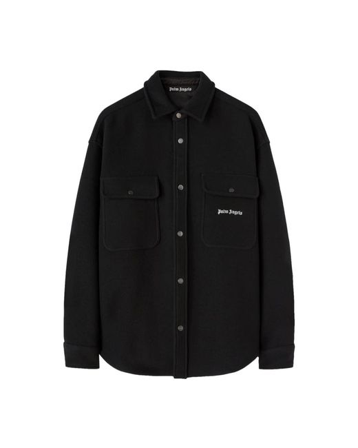 Palm Angels Black Light Jackets