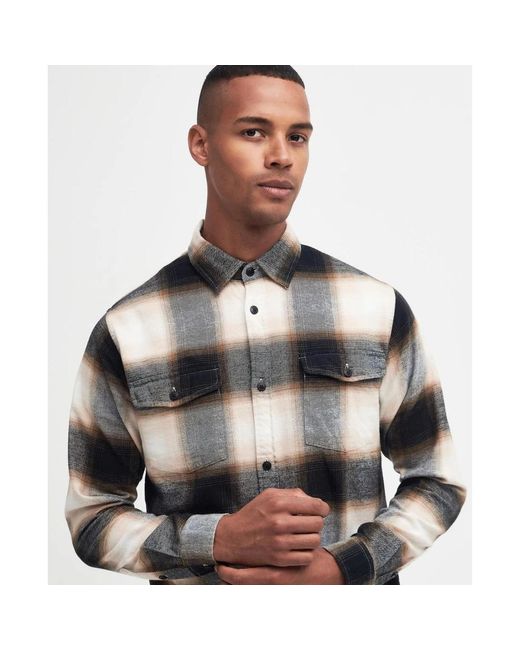 Barbour Gray Casual Shirts for men