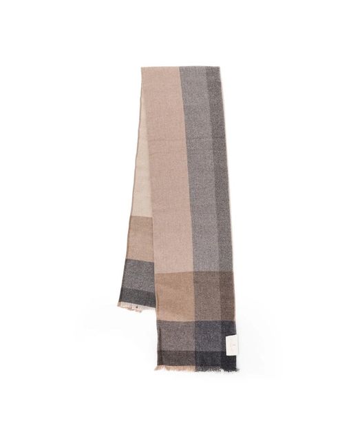 Winter Scarves di Brunello Cucinelli in Brown da Uomo