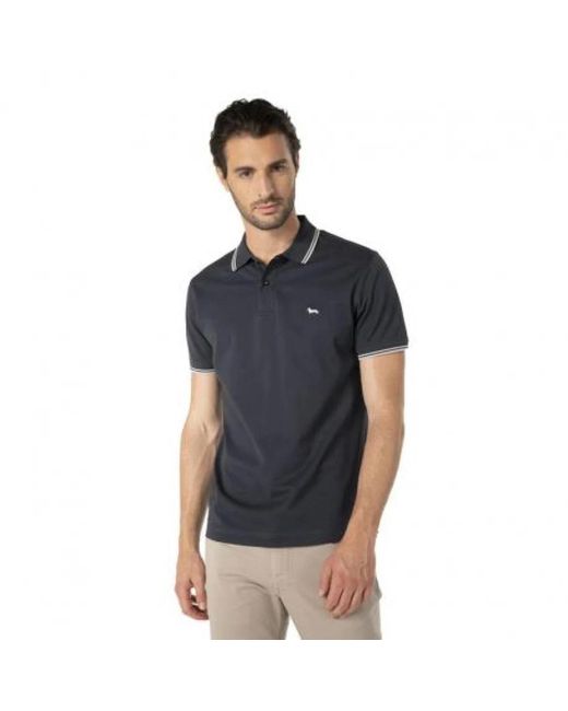 Harmont & Blaine Blue Polo Shirts for men