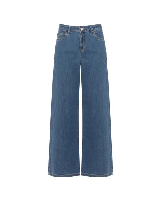 Wide Jeans Marella de color Blue