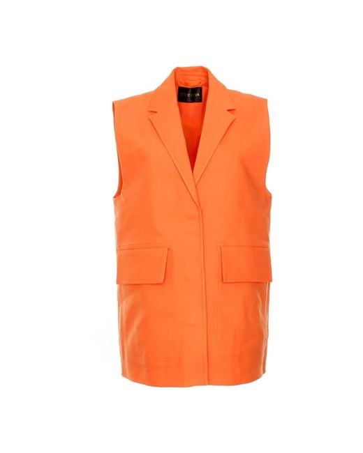 Stine Goya Orange Waistcoats