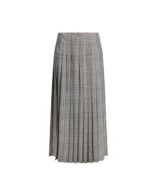Thom Browne Midi Skirts in het Gray