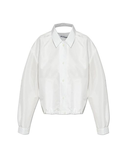 Jil Sander White Light Jackets