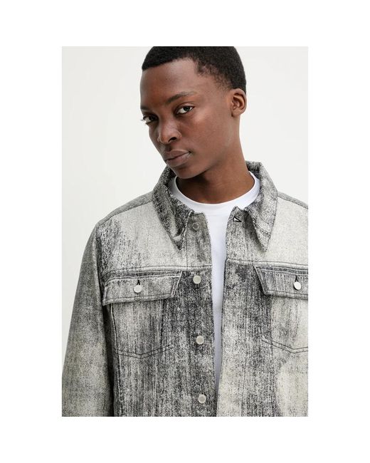 Denim Jackets Camper de hombre de color Gray