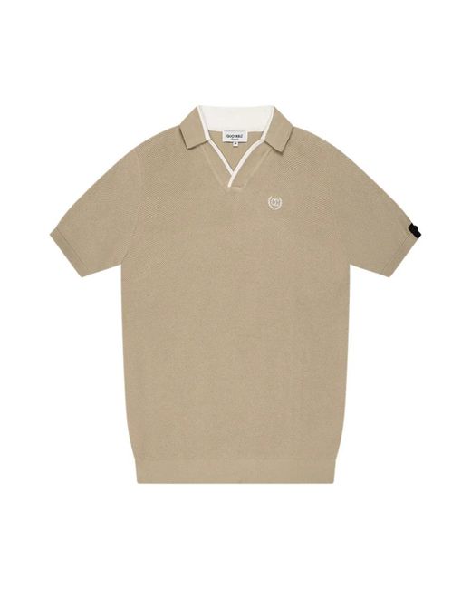 Quotrell Natural Polo Shirts for men