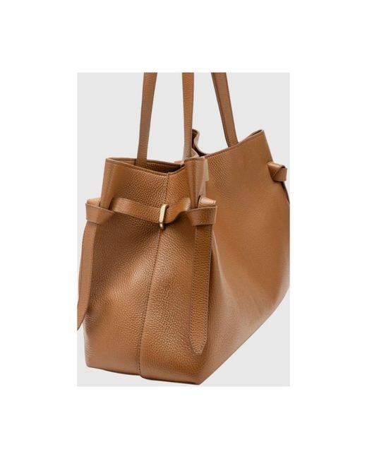 Yuzefi Brown Shoulder Bags